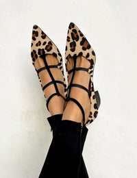 Leopard Strap Heels for a Stylish and Bold Look
