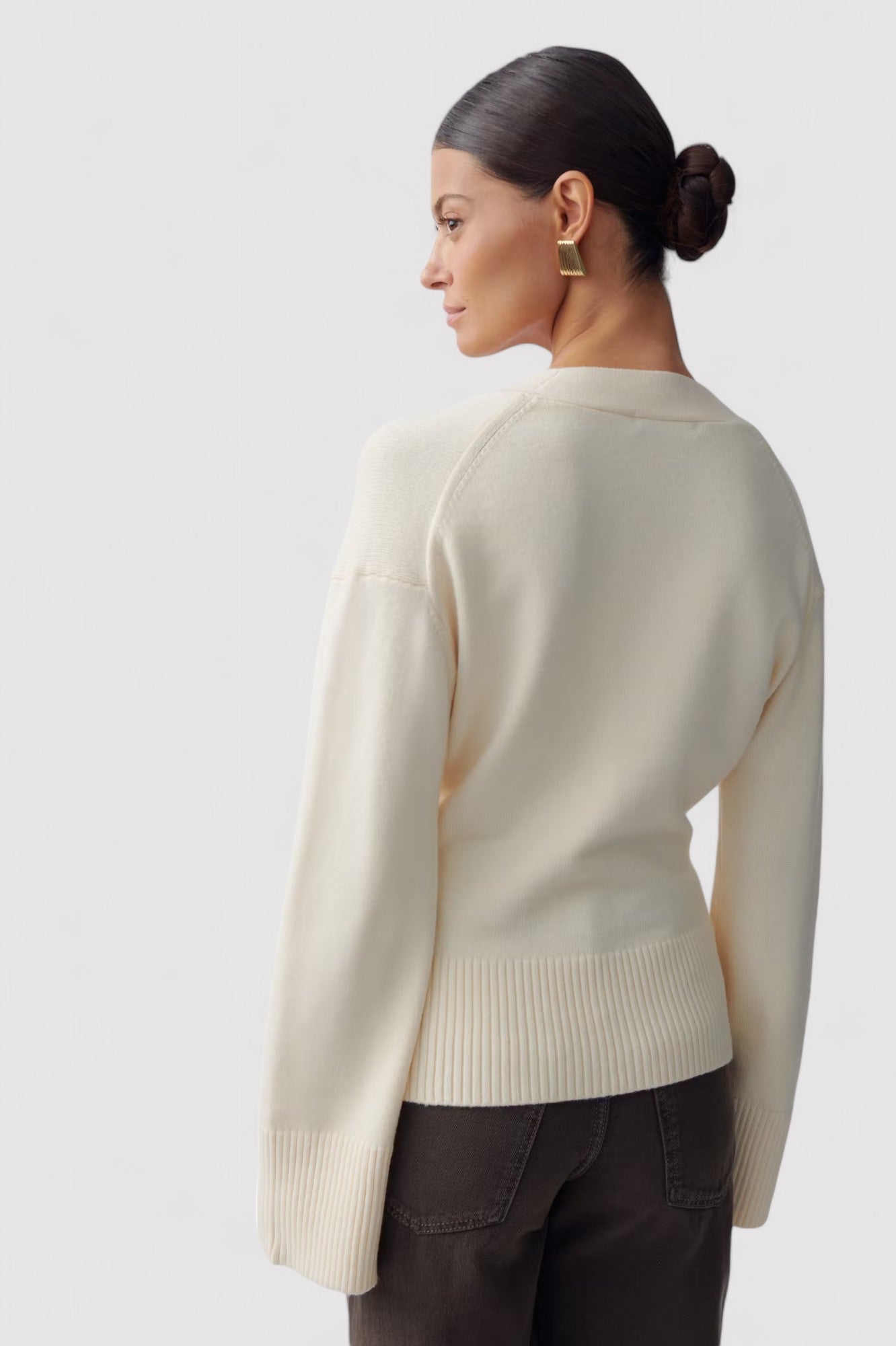 other : Isabelle - Cardigan Doux en Maille avec Boutons in van Seroa