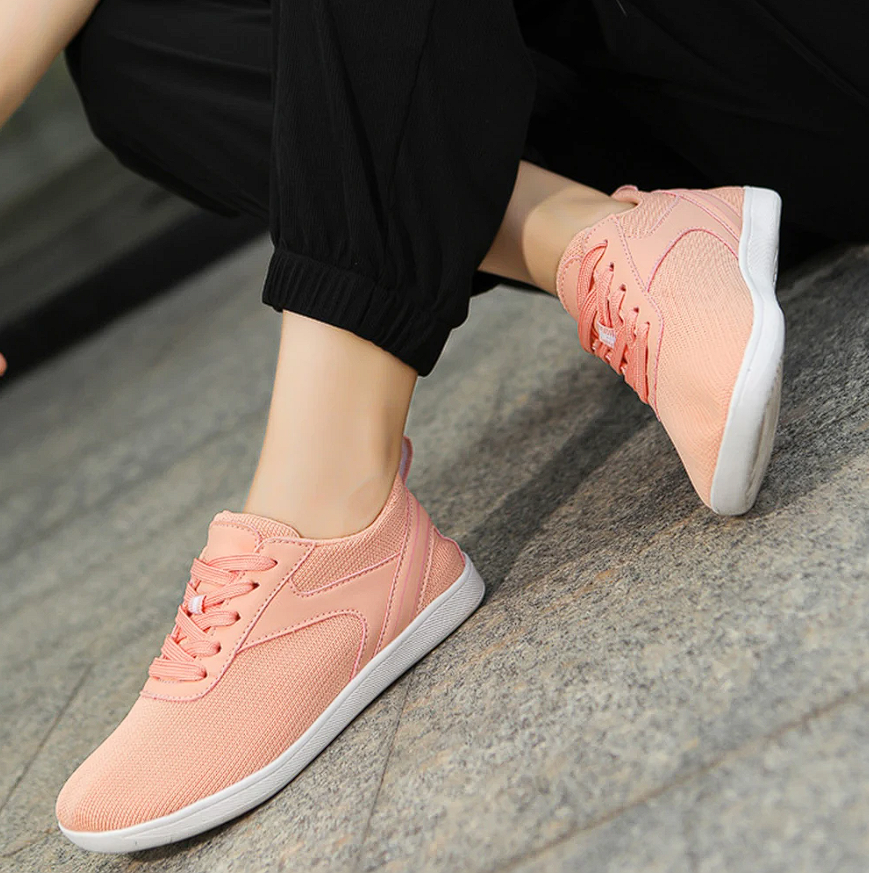 sandals : Ella | Chaussures Unisexes Pieds Nus in Rose van Seroa