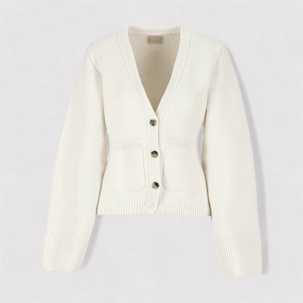 other : Isabelle - Cardigan Doux en Maille avec Boutons in van Seroa