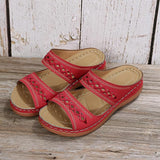 sandals : Alyssons – Sandales confort à enfiler avec soutien de voûte plantaire doux in van Seroa