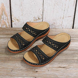 sandals : Alyssons – Sandales confort à enfiler avec soutien de voûte plantaire doux in van Seroa