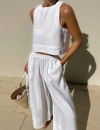 Classic Two-Piece Set Elegant and Comfortable, Perfect for Work