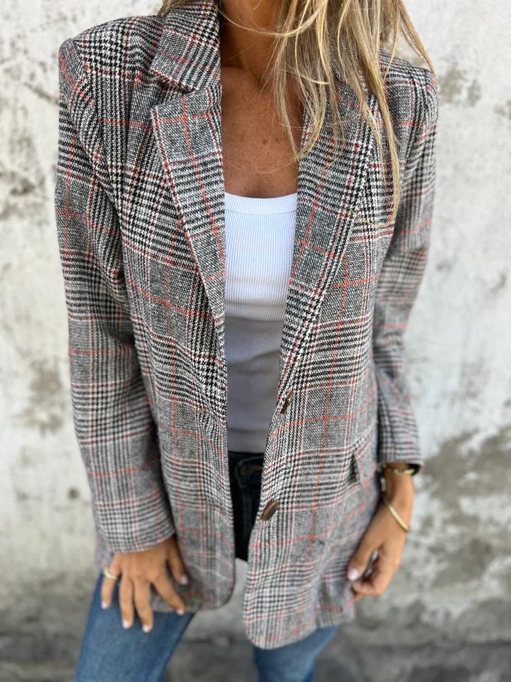 Blazer Noir Femme Élégant Classique 3
