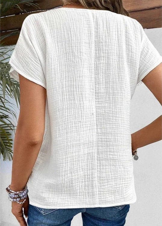 Blouse Femme Ample en Coton Chic 2