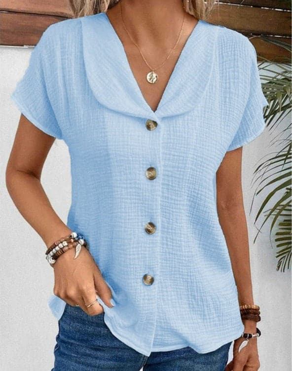 Blouse Femme Ample en Coton Chic 3
