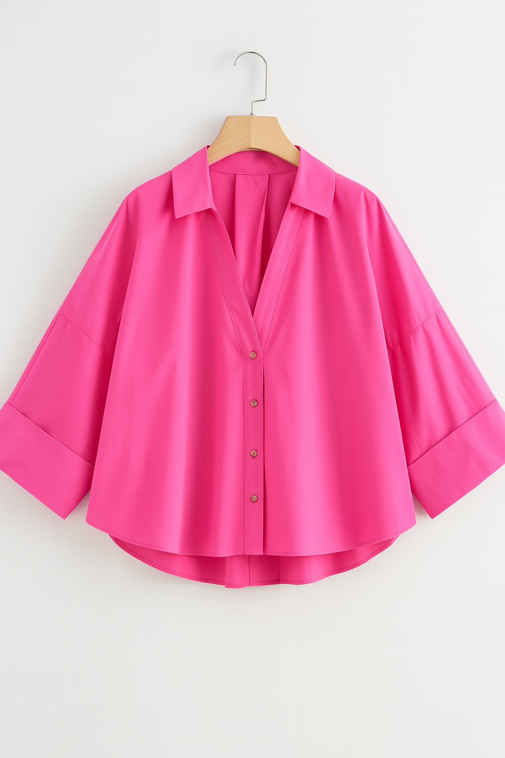 Blouse Femme Oversize Élégante Blanche 5
