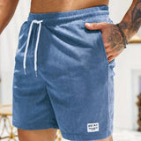 skirts : Luca – Short Décontracté en Velours Côtelé Léger avec Cordon de Serrage in van Seroa