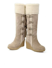 Elegante Damenstiefel, hochwertige Schuhe
