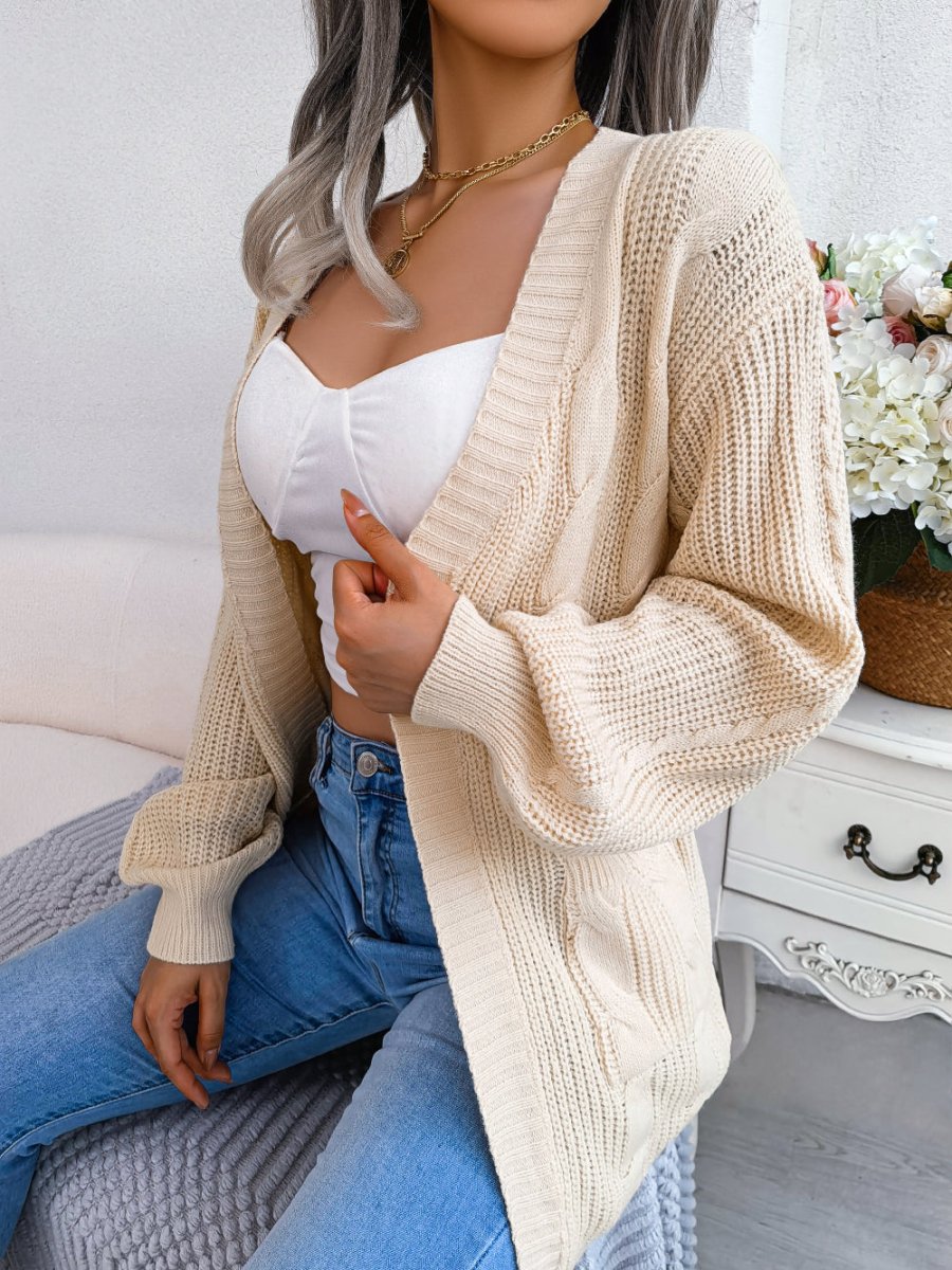 Cardigan Ample en Maille pour Femme 1