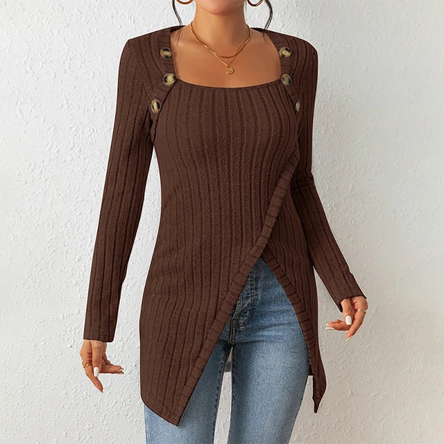 Cardigan Asymétrique Élégant pour Femme 4