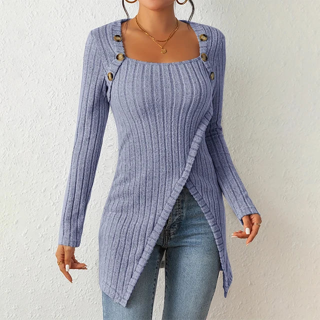 Cardigan Asymétrique Élégant pour Femme 5