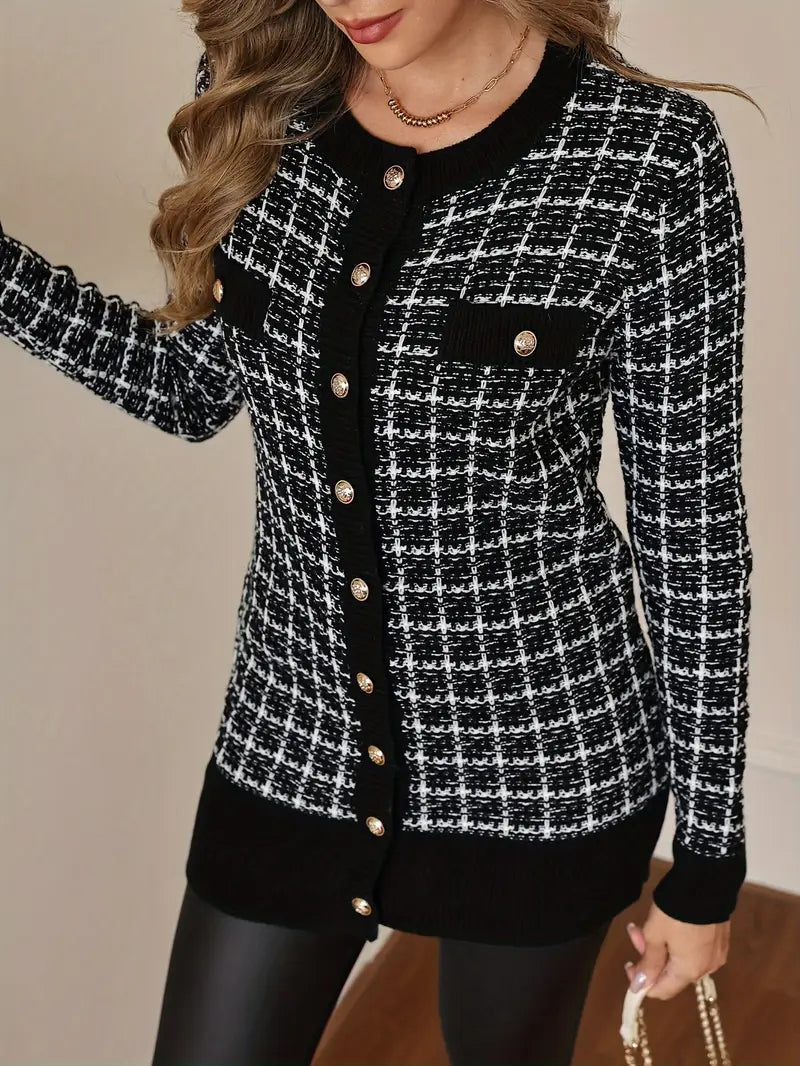 Cardigan Élégant Femme à Manches Longues 0