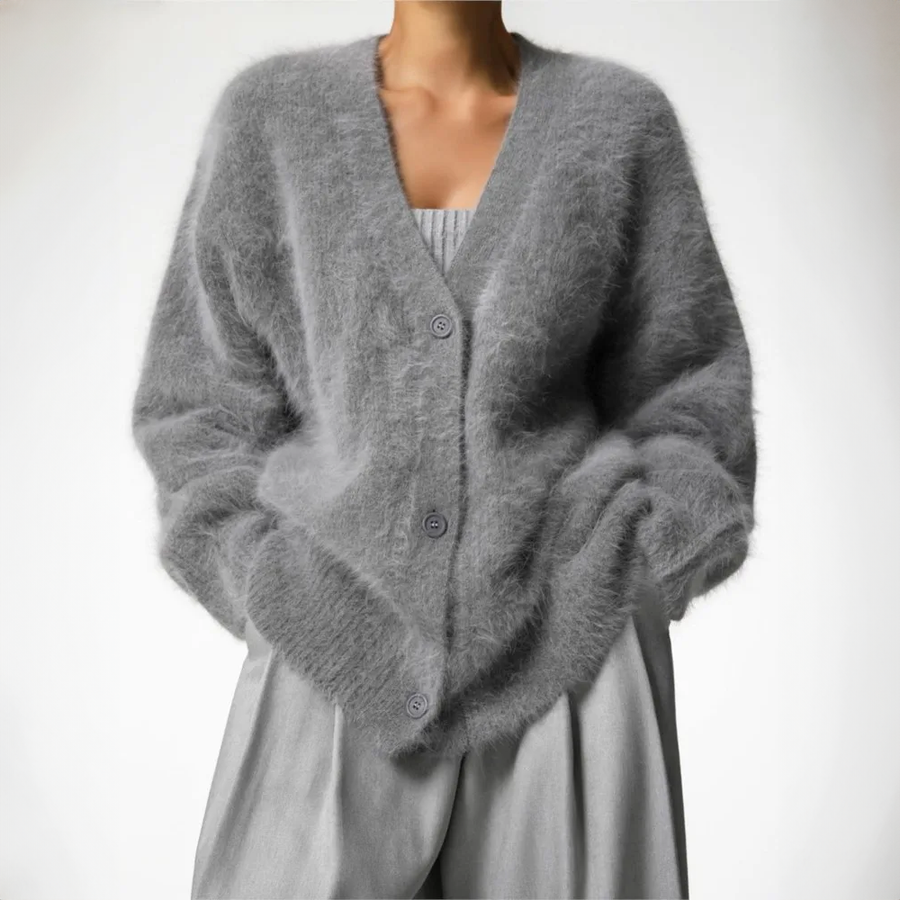 Cardigan Élégant Femme en Tissu Doux 6