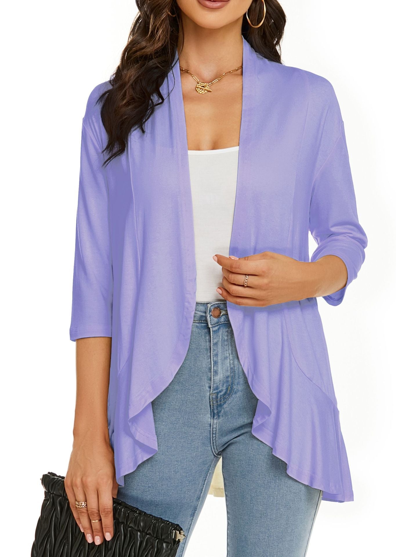 Cardigan Femme Léger et Élégant 12