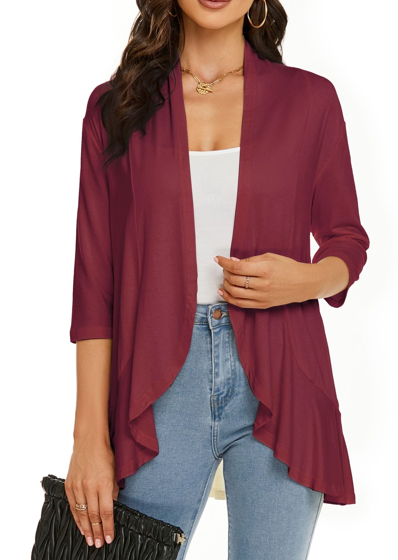 Cardigan Femme Léger et Élégant 8