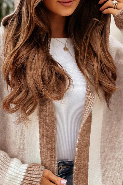 Cardigan Femme Long Ouvert Avec Poches 7