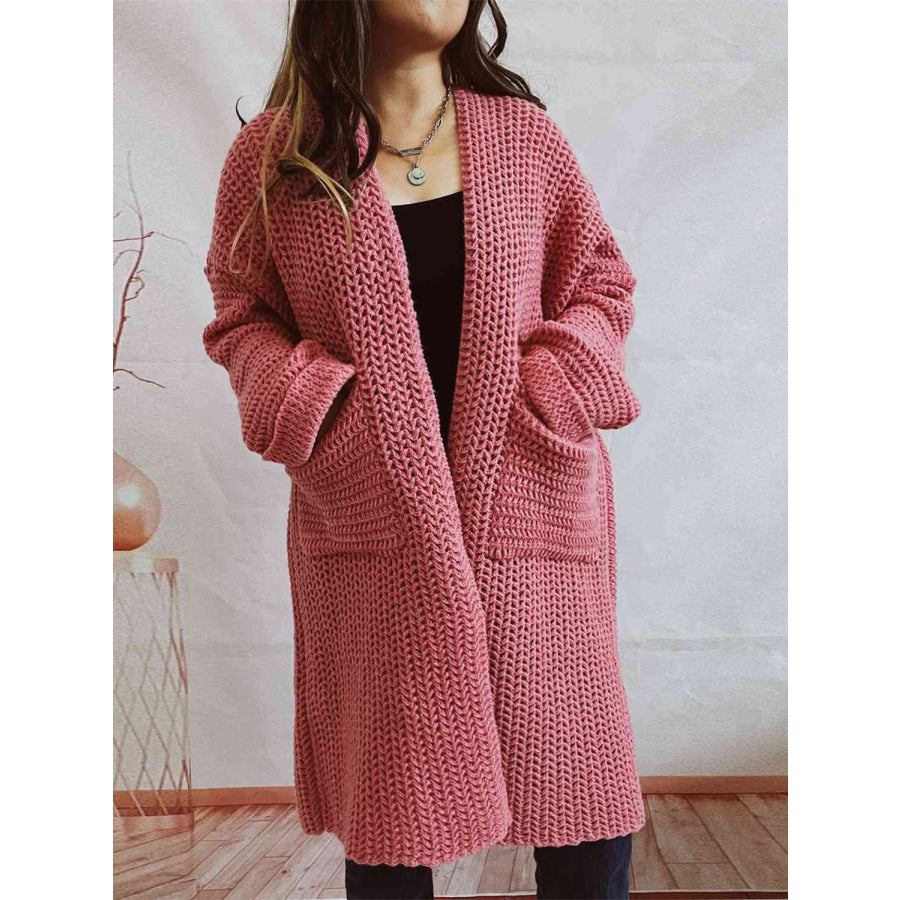 Cardigan Femme Long Surdimensionné Chic 0