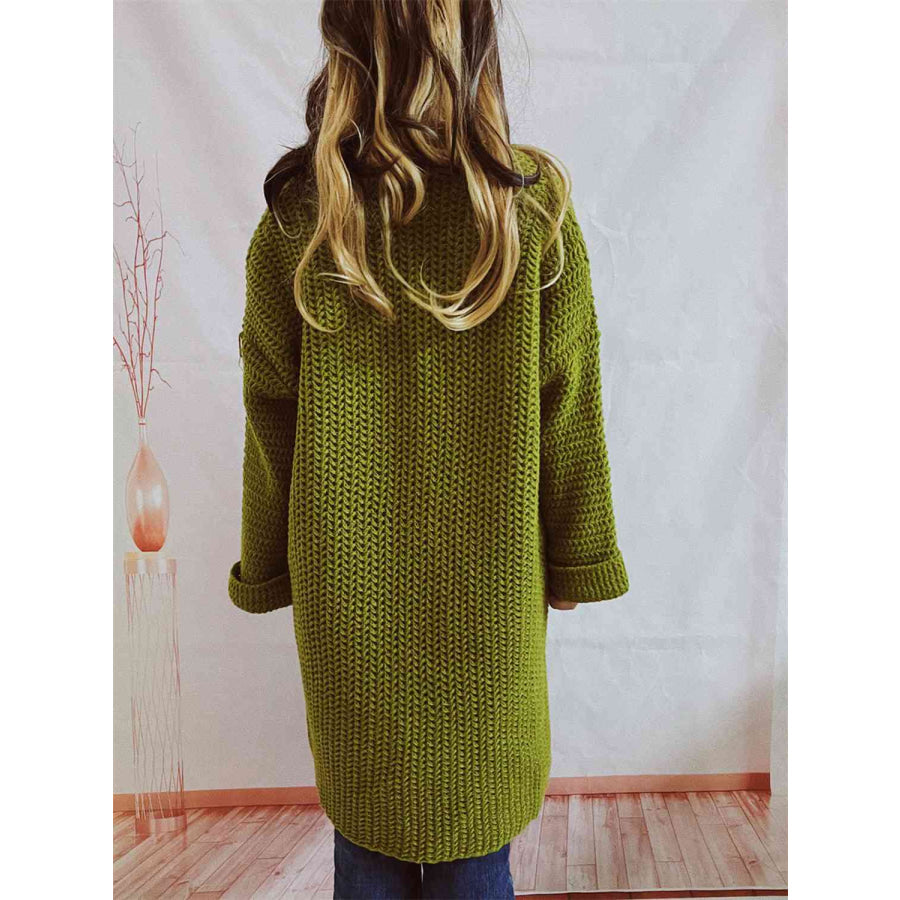 Cardigan Femme Long Surdimensionné Chic 7