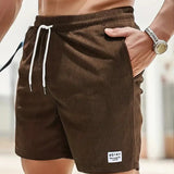 skirts : Luca – Short Décontracté en Velours Côtelé Léger avec Cordon de Serrage in van Seroa
