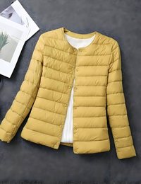 Leichte Damen-Daunenjacke Casual aus Polyester - Ideal für die Übergangszeit