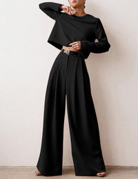 Eleganter Damen-Hosenanzug - 2-teiliges Set Blazer &