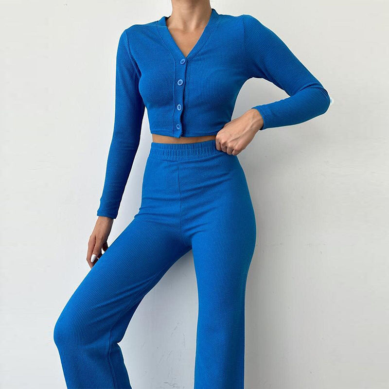 Ensemble Femme Chic en Tricot Deux Pièces 1