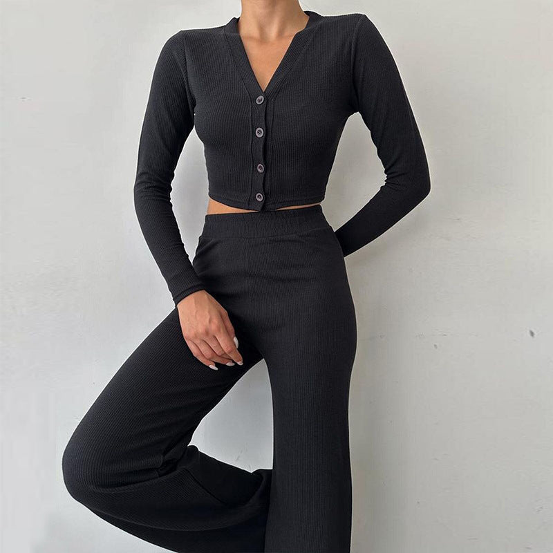 Ensemble Femme Chic en Tricot Deux Pièces 3