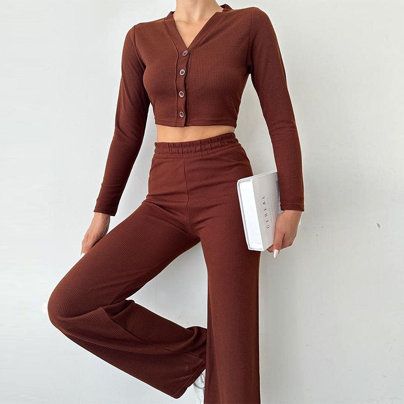 Ensemble Femme Chic en Tricot Deux Pièces 7