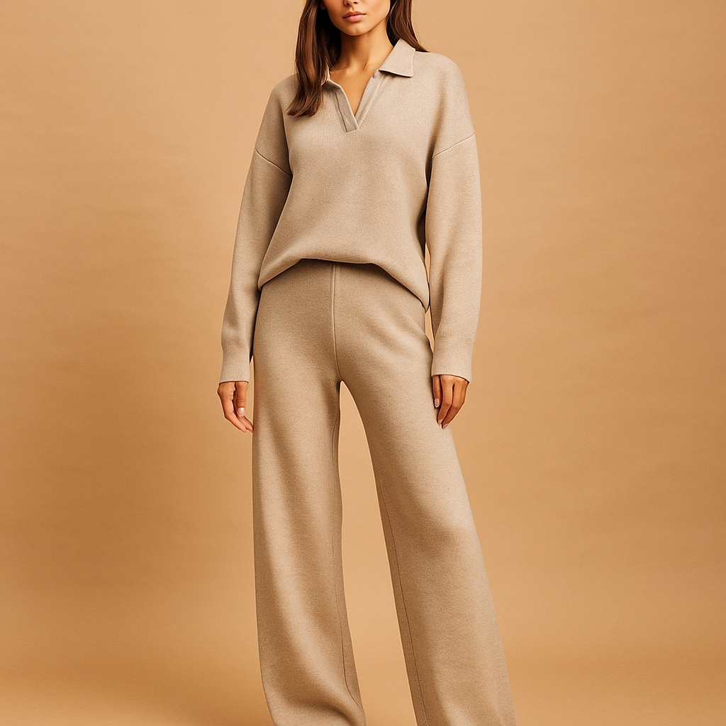 Ensemble Femme Décontracté Pull et Pantalon 0