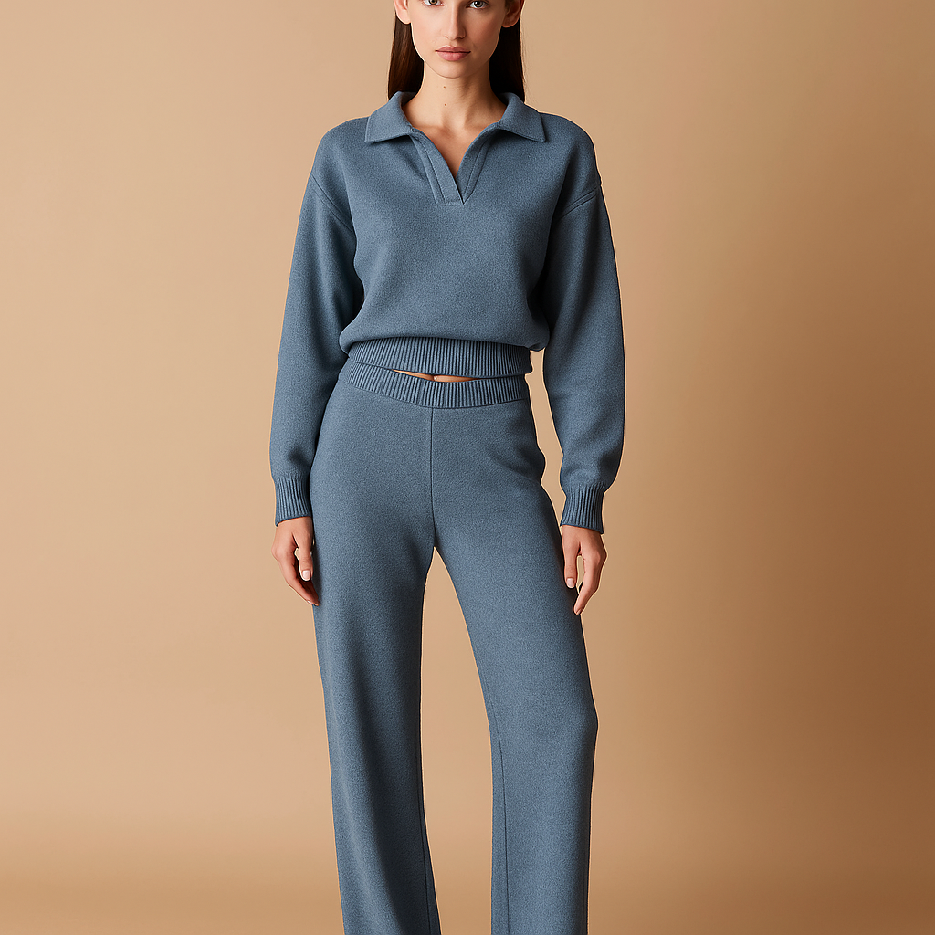 Ensemble Femme Décontracté Pull et Pantalon 2