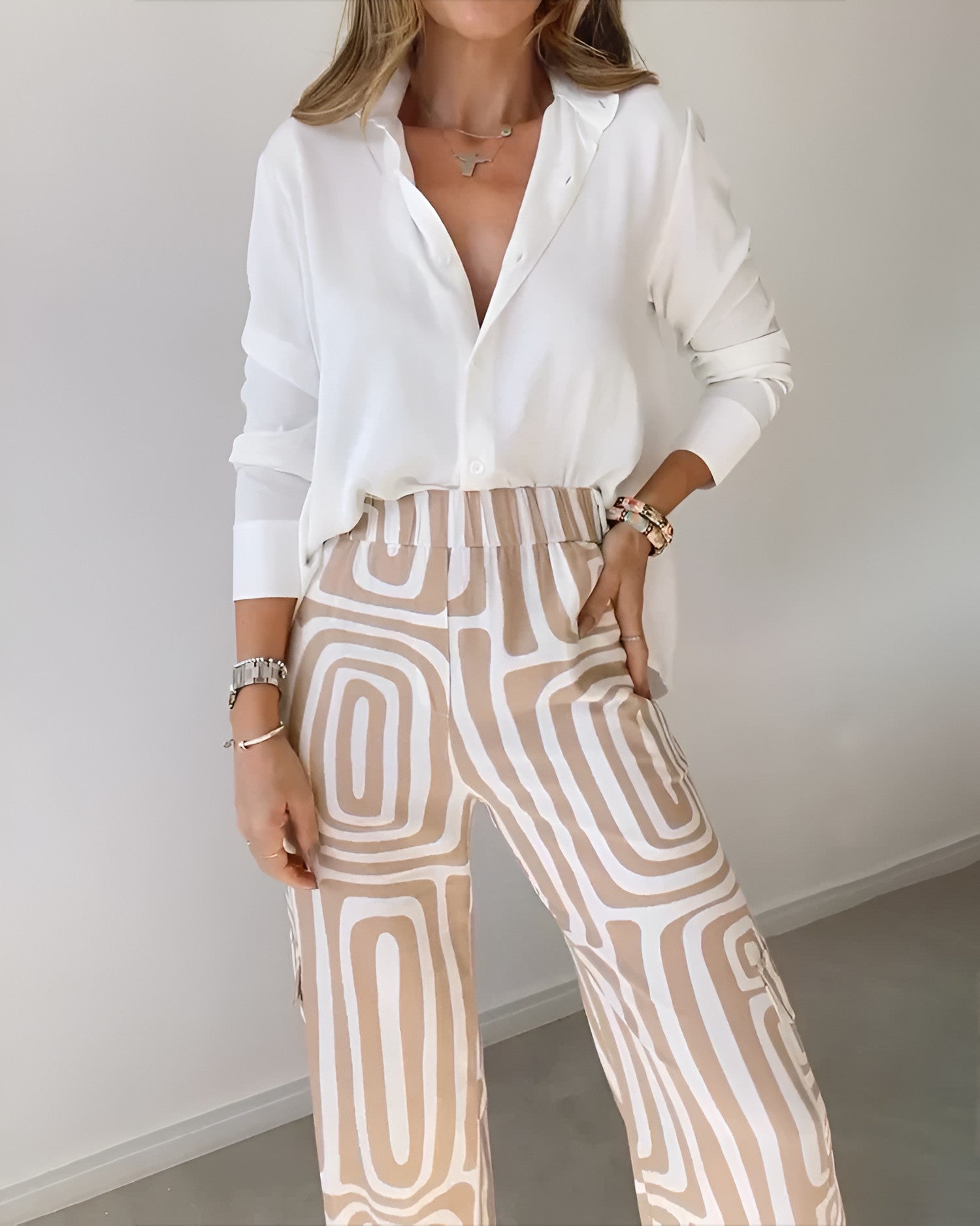 Roselyn | Ensemble Femme Élégant Tailleur Pantalon