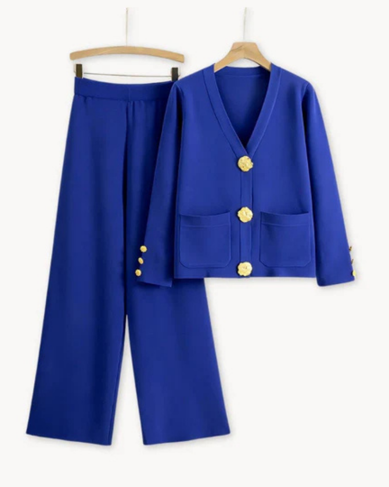 Ensemble Femme Élégant en Maille Douce 3