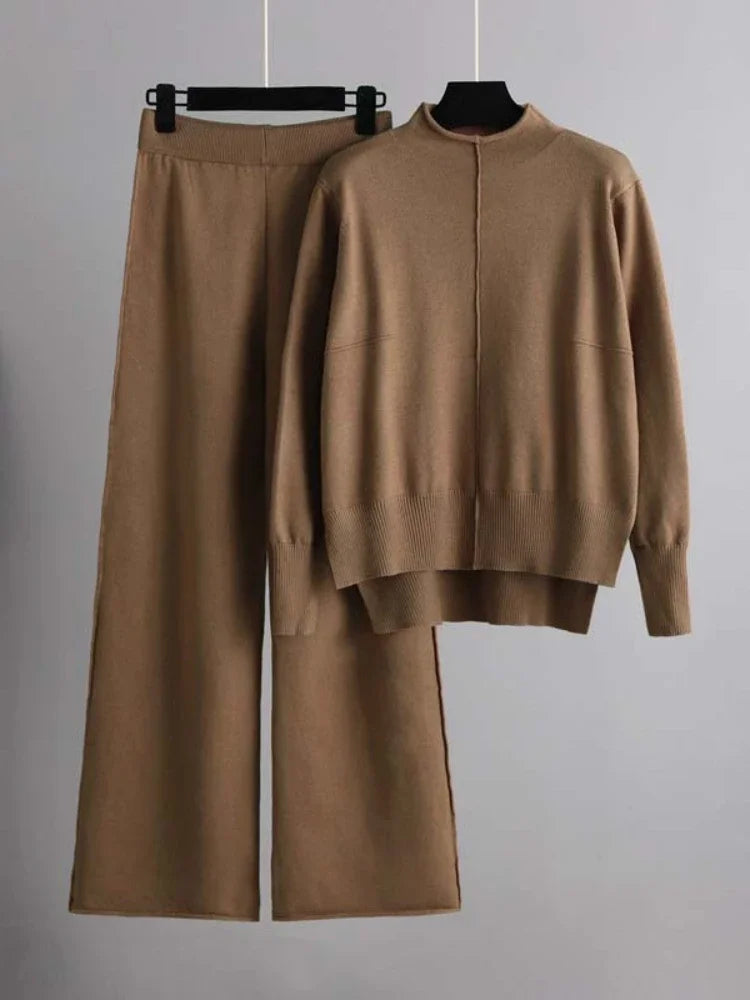 Ensemble Femme Pull Pantalon Oversized 7