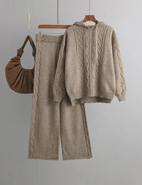 Ensemble Oversize Femme Confort Tricot Mode Femme