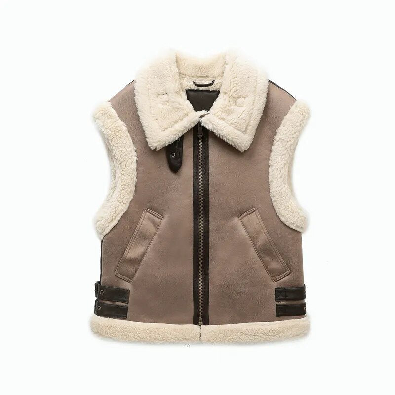 Gilet Confortable en Suède 1