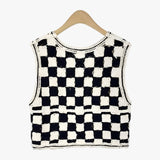 Pulls et gilets : Emia | Gilet Sans Manche Femme en Crochet in van Seroa