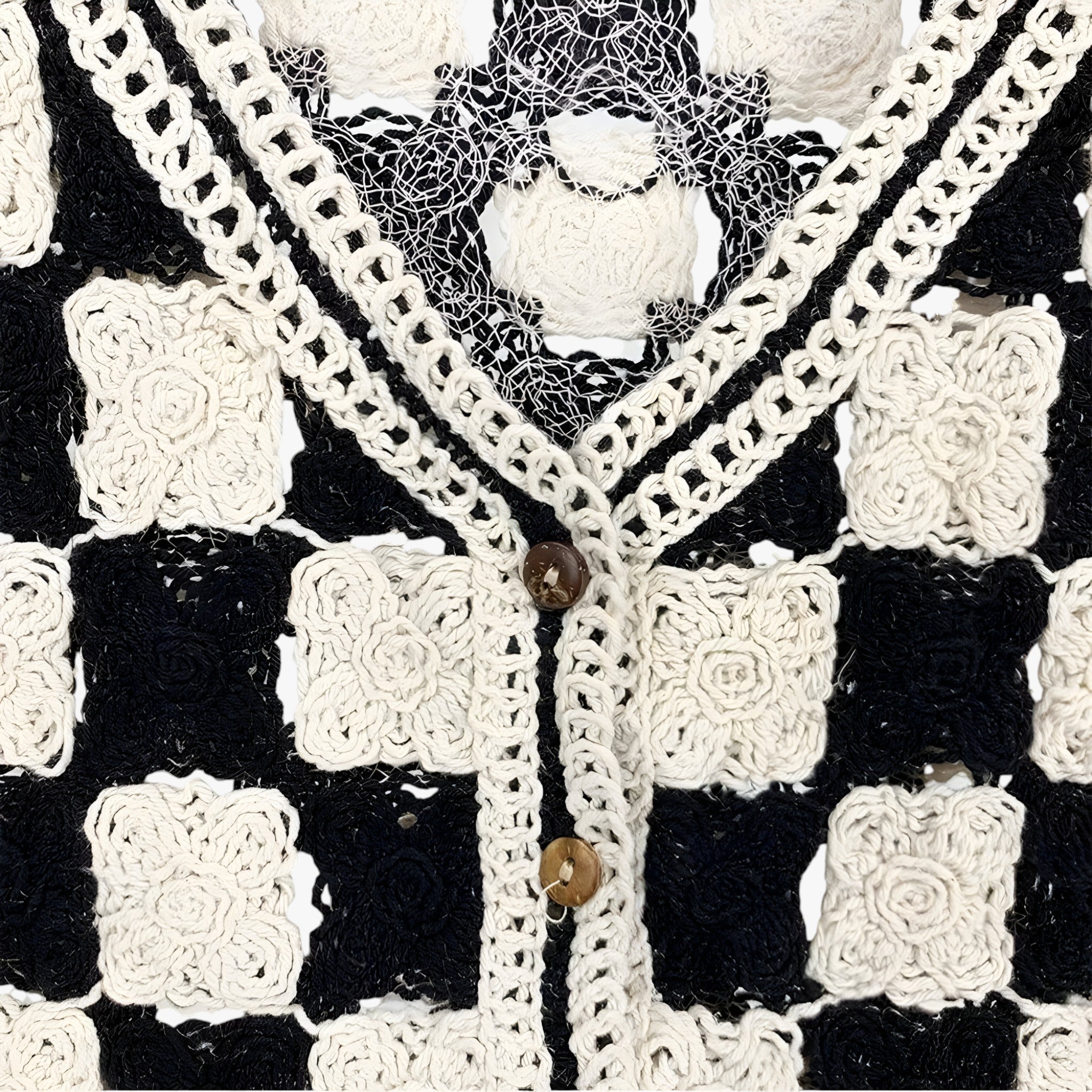 Pulls et gilets : Emia | Gilet Sans Manche Femme en Crochet in van Seroa