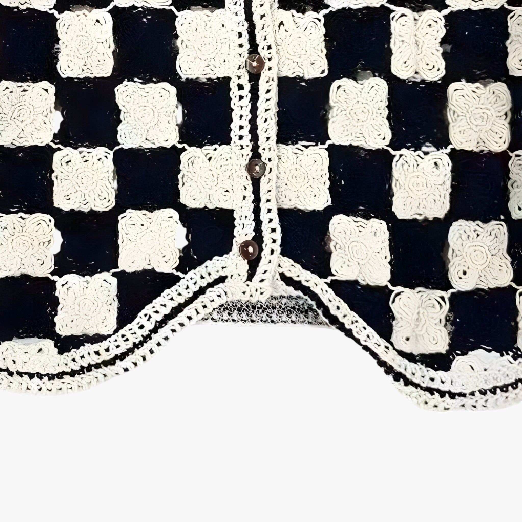 Pulls et gilets : Emia | Gilet Sans Manche Femme en Crochet in van Seroa