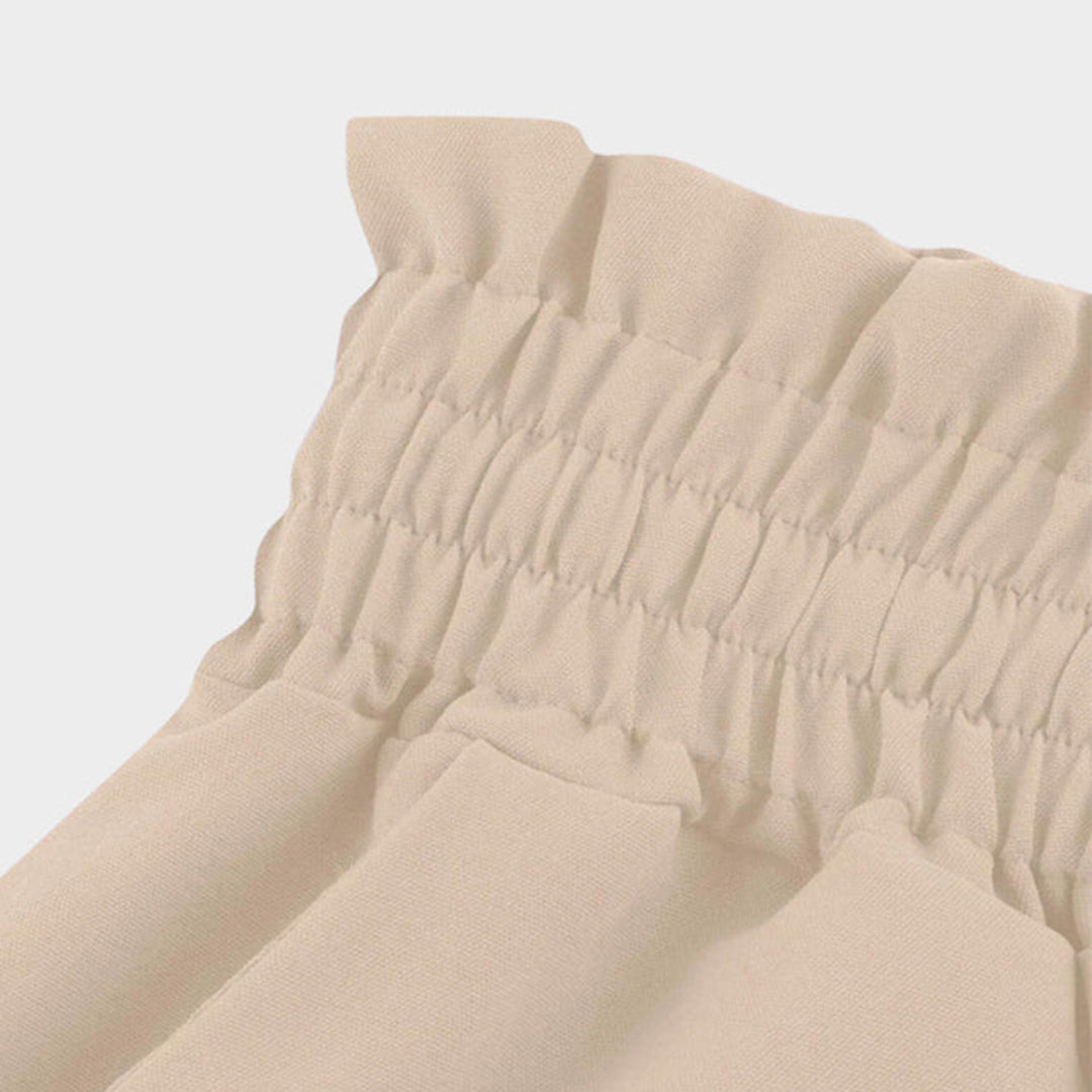 skirts : Jade – Pantalon palazzo ample à jambes larges et taille haute in van Seroa