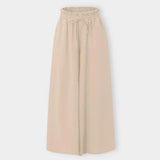 skirts : Jade – Pantalon palazzo ample à jambes larges et taille haute in van Seroa