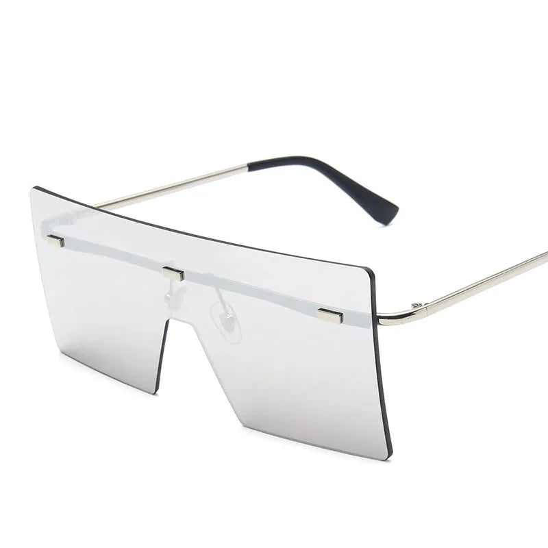other : Leona | Lunettes de Soleil Oversize Femme in ArgentArgent van Seroa