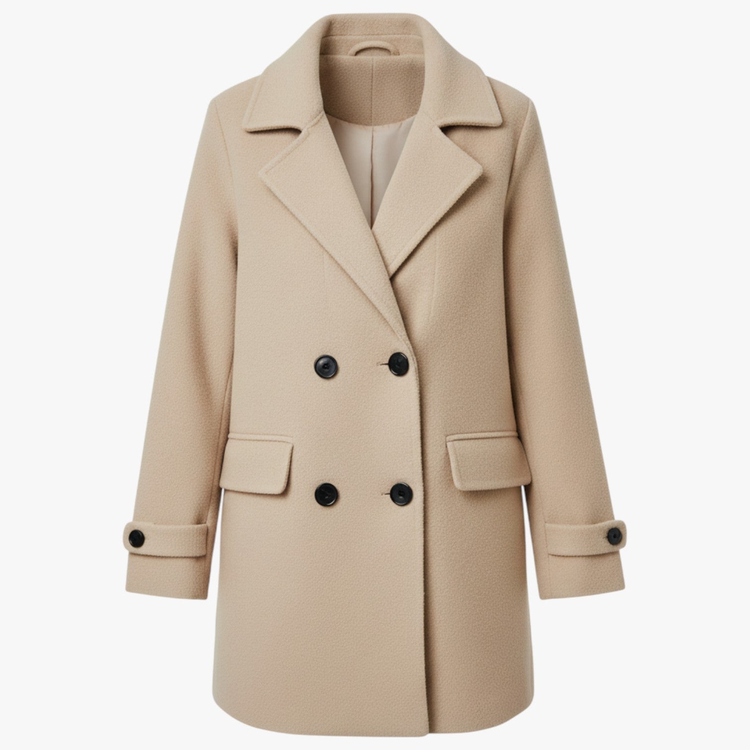 Teresa | Veste Femme Élégante Longue Automne Hiver