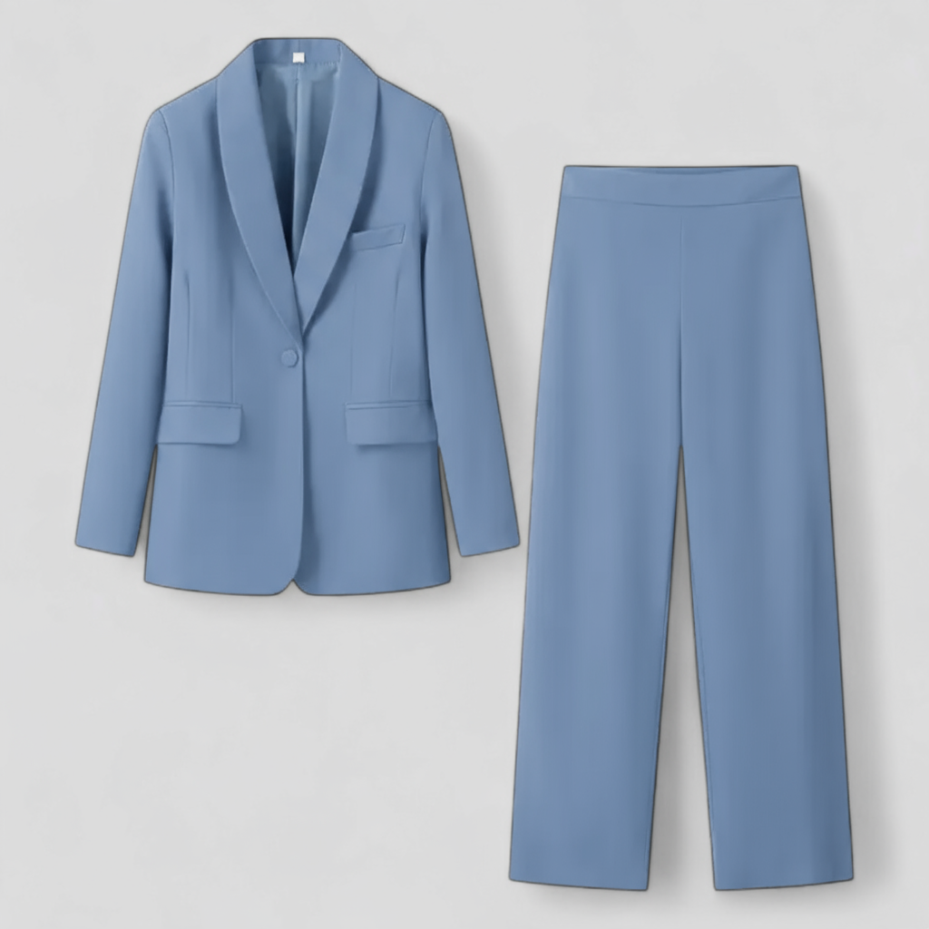 Ravenna | Ensemble Tailleur Pantalon Femme Élégant en Polyester