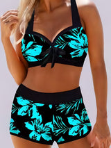 Abigaia | Maillot de Bain Femme Taille Haute Floral