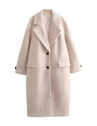 Damenmantel aus Woll-Polyester, Herbstkollektion
