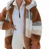 Jasmine | Manteau Hiver Femme Cachemire à Capuche
