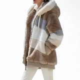 Jasmine | Manteau Hiver Femme Cachemire à Capuche