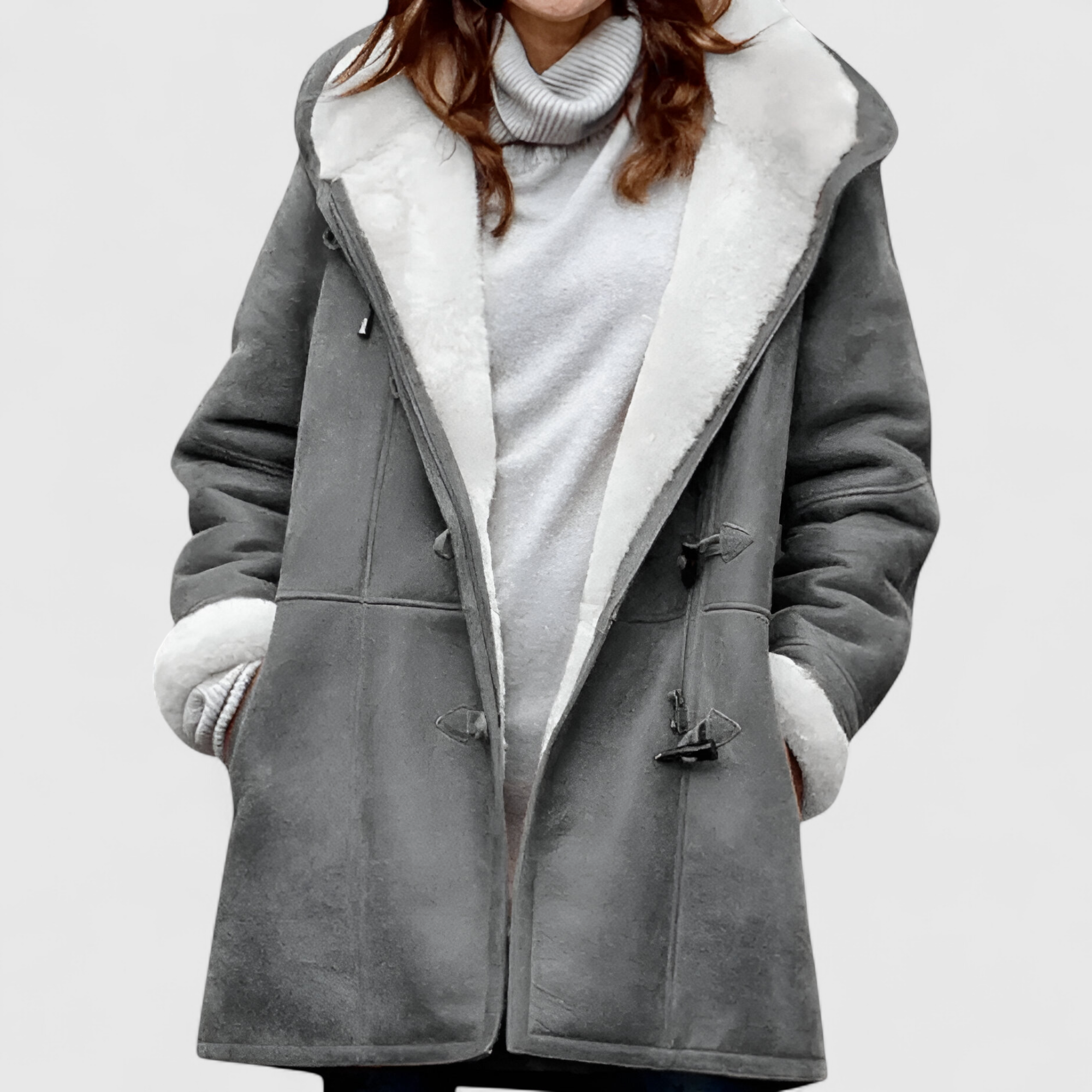 Maren | Manteau Hiver Femme Élégant Long Ajusté