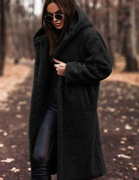 Langer Damen-Wintermantel Herbstkollektion Wintermode